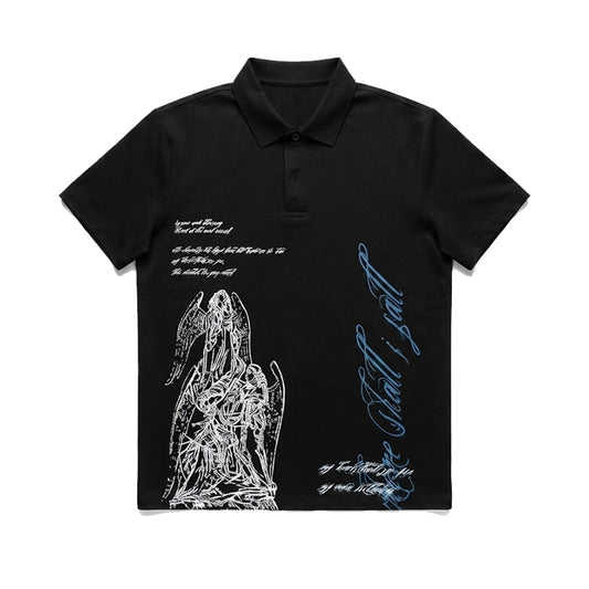 oO乂失落a信徒乂Oo ｜POLO 衫｜ COA手工絹印