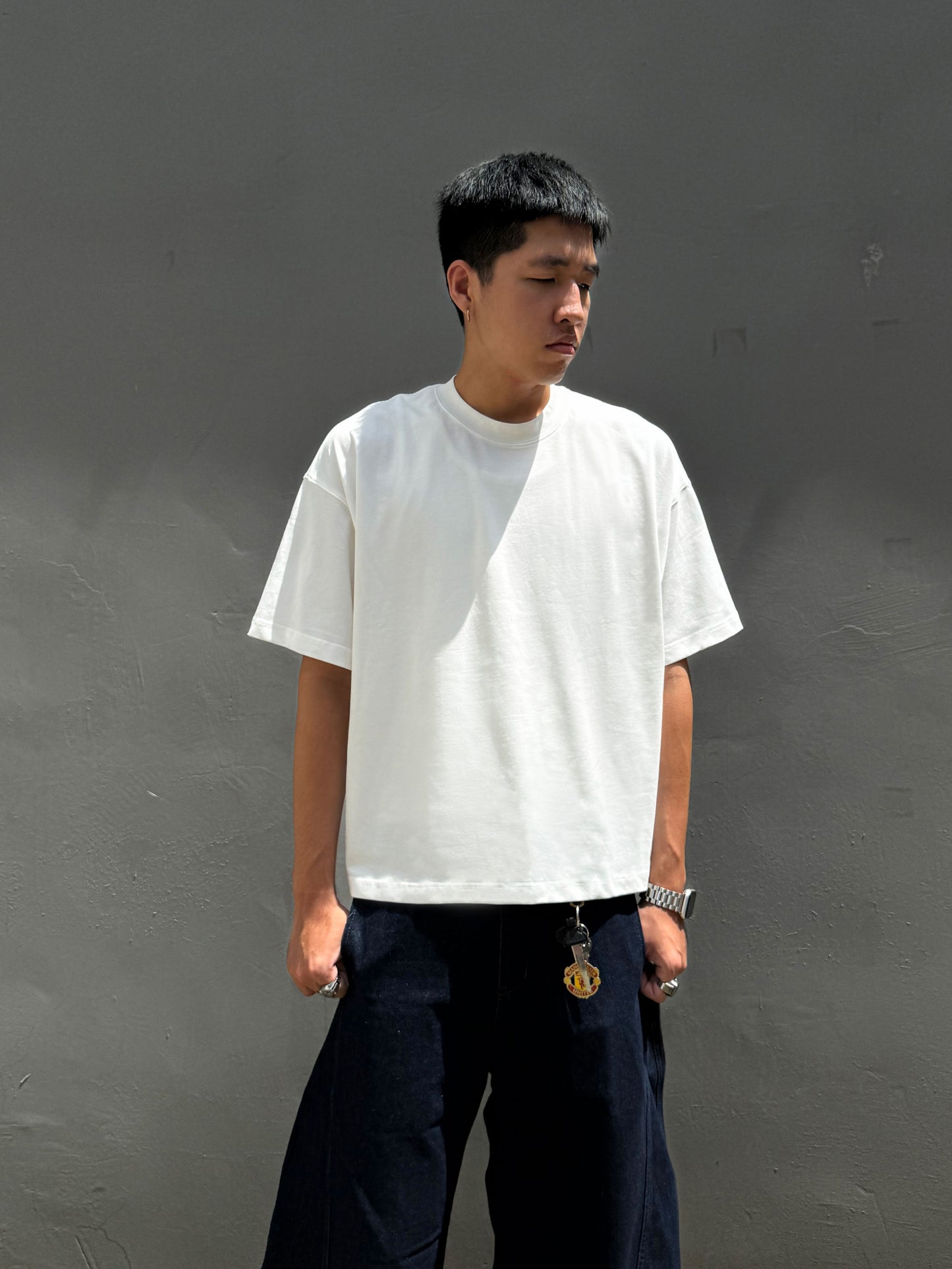 BOXY短袖素TEE